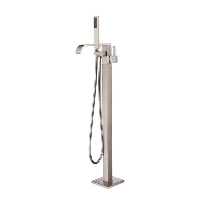 Barclay Camari Freestanding Faucet (Brass),W/Handshower,BN