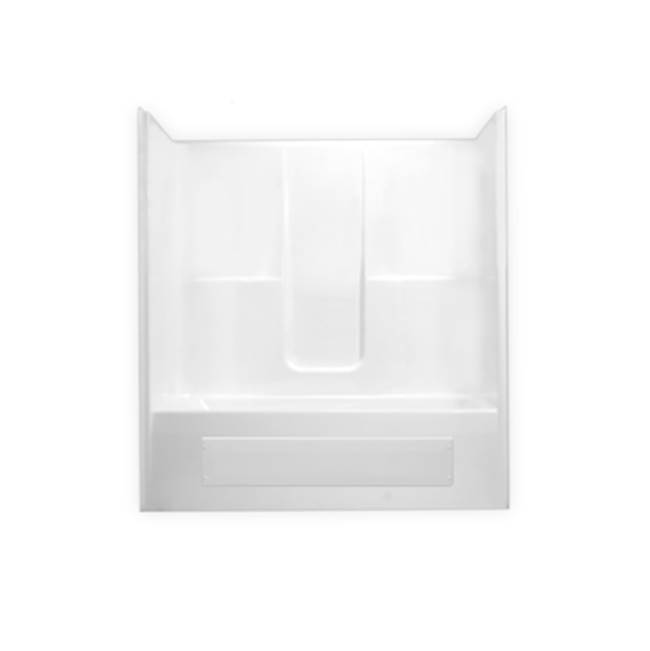 Clarion Bathware 72'' Tub/Shower W/ 19.5'' Apron And Removable Access Panel- Left Or Right Hand Drain