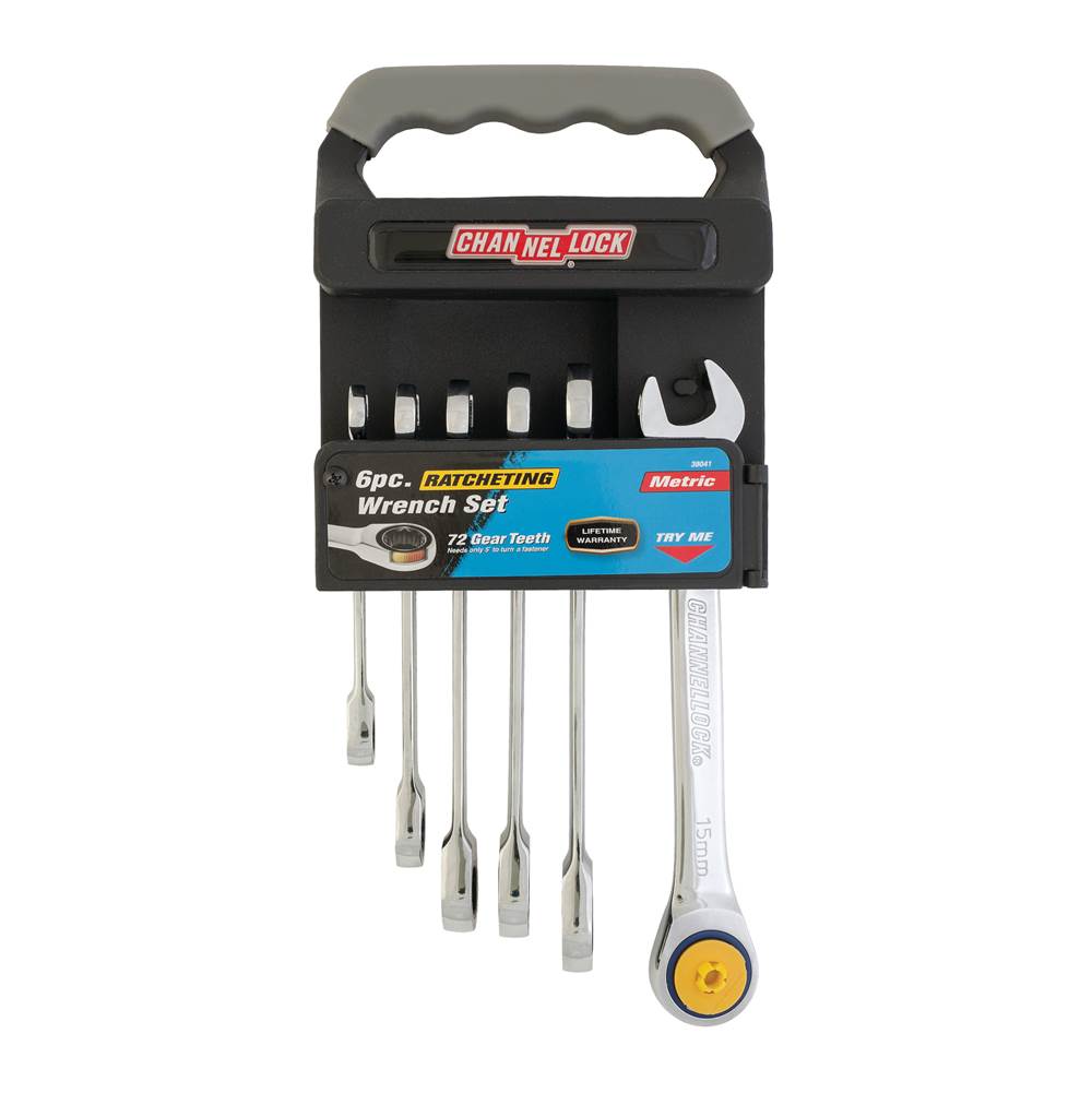 Channellock 6 pc Ratcheting Wrench Set