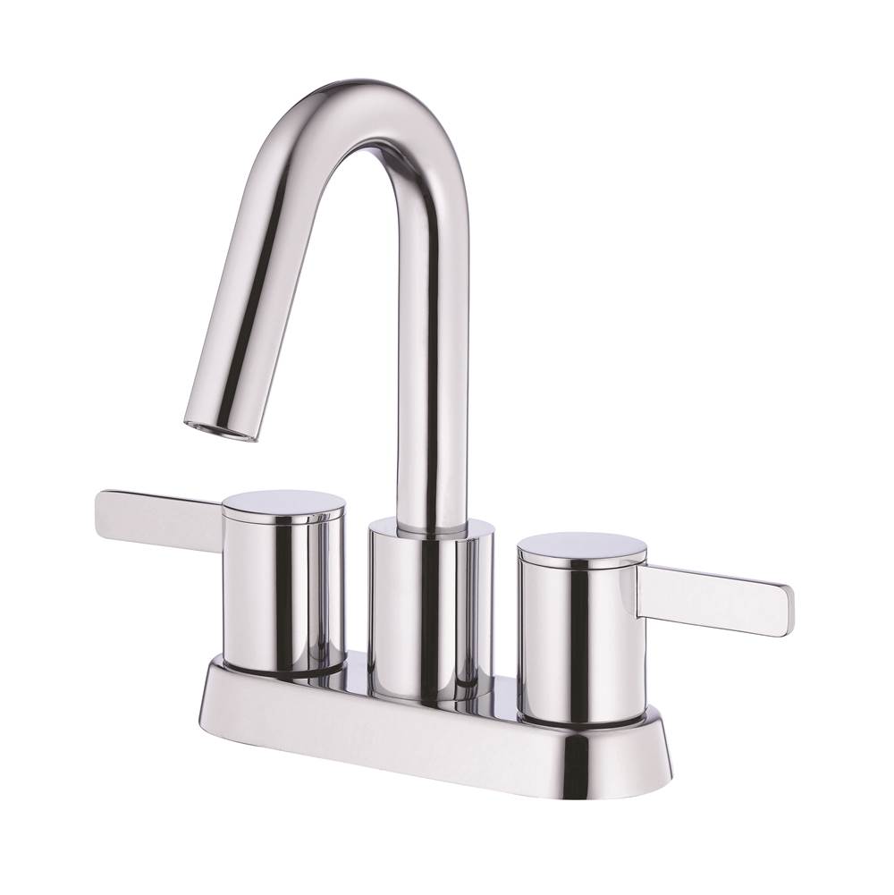Gerber Plumbing Amalfi 2H Centerset Lavatory Faucet w/ 50/50 Touch Down Drain 1.2gpm Chrome