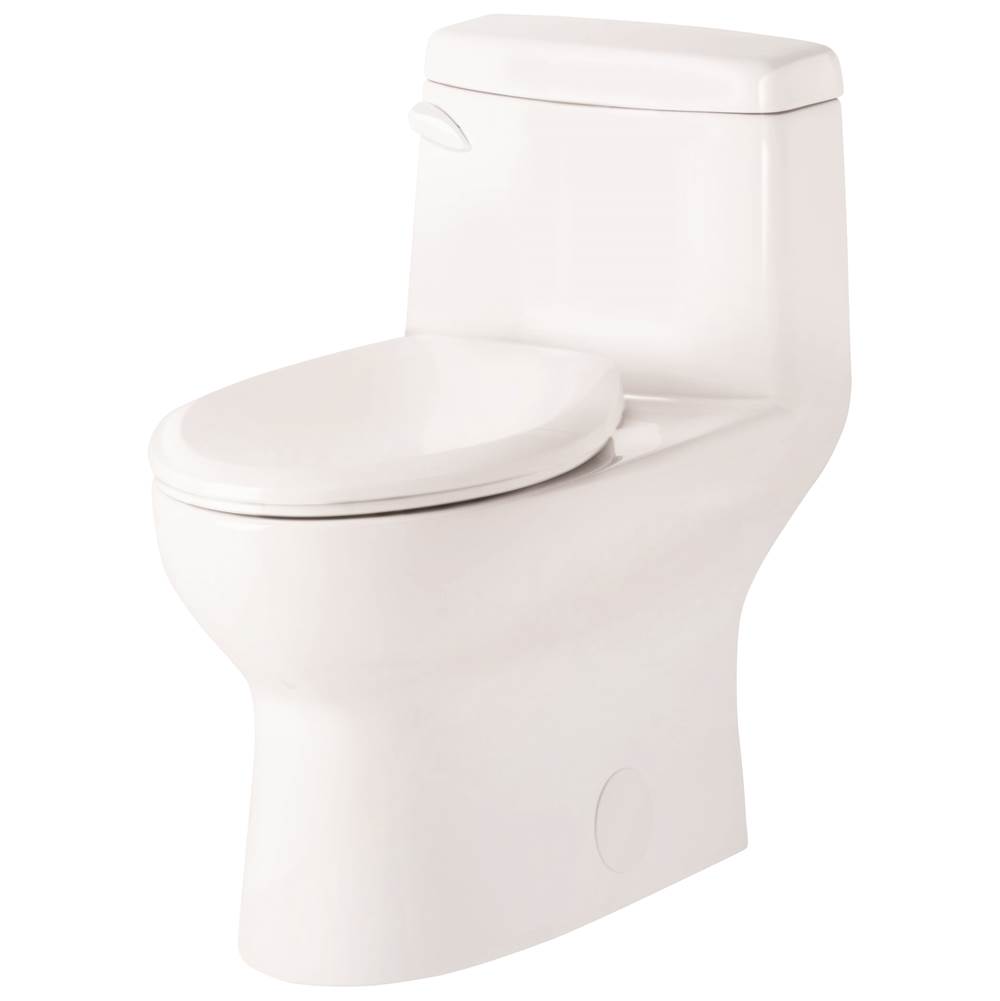 Gerber Plumbing Avalanche CT 1.28gpf One-Piece Toilet ADA Elongated 12'' Rough-In White