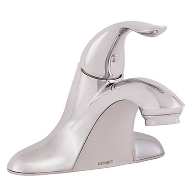 Gerber Plumbing Viper 1H Lavatory Faucet w/ 50/50 Touch Down Drain 1.2gpm Chrome