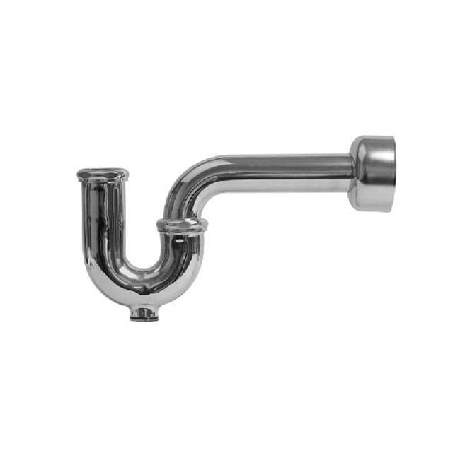 JB Products 1-1/2'' Semi-Cast P-Trap with Cleanout
