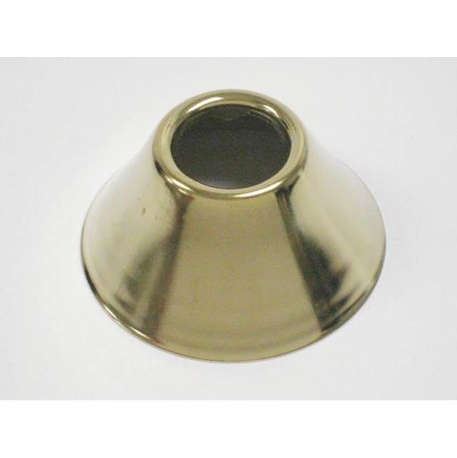 JB Products 1/2'' ips Bell Flange PVD Polished Brass