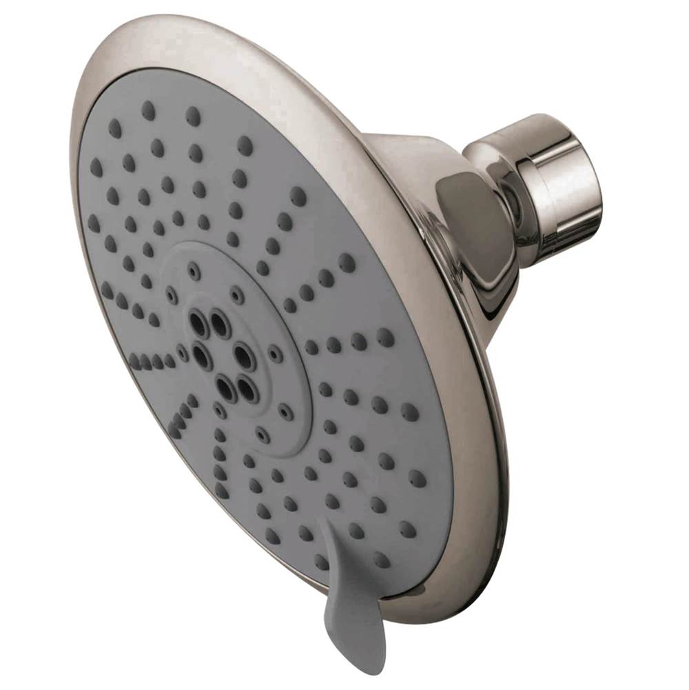 Kingston Brass Showerscape 5-Inch 5-Function Shower Head, Brushed Nickel