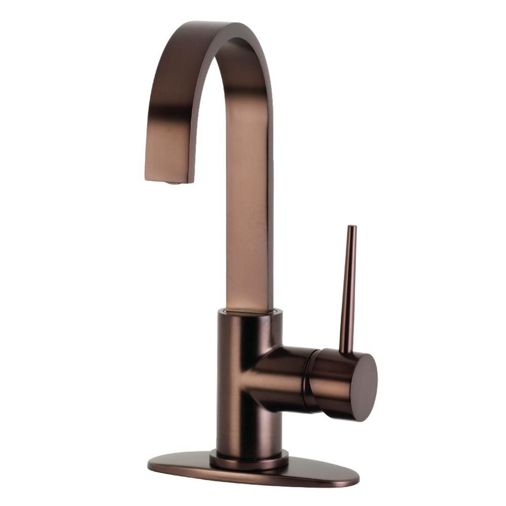 Kingston Brass New York One-Handle 1-Hole Deck Mounted Bar Faucet, Oil Rubbed Bronze