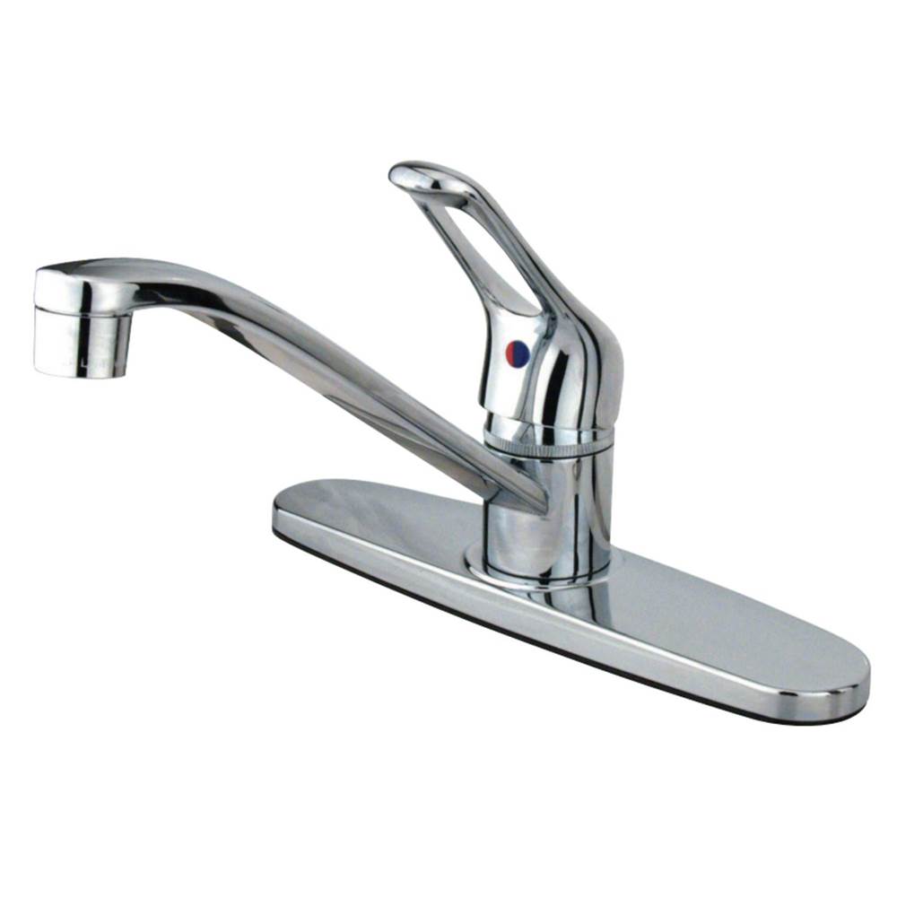 Kingston Brass Single-Handle Centerset Kitchen Faucet, Polished Chrome