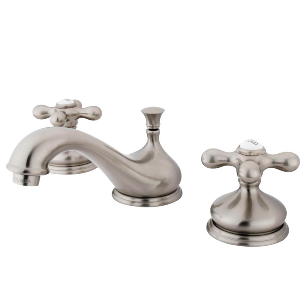 Kingston Brass 8 in. Widespread Bathroom Faucet, Brushed Nickel