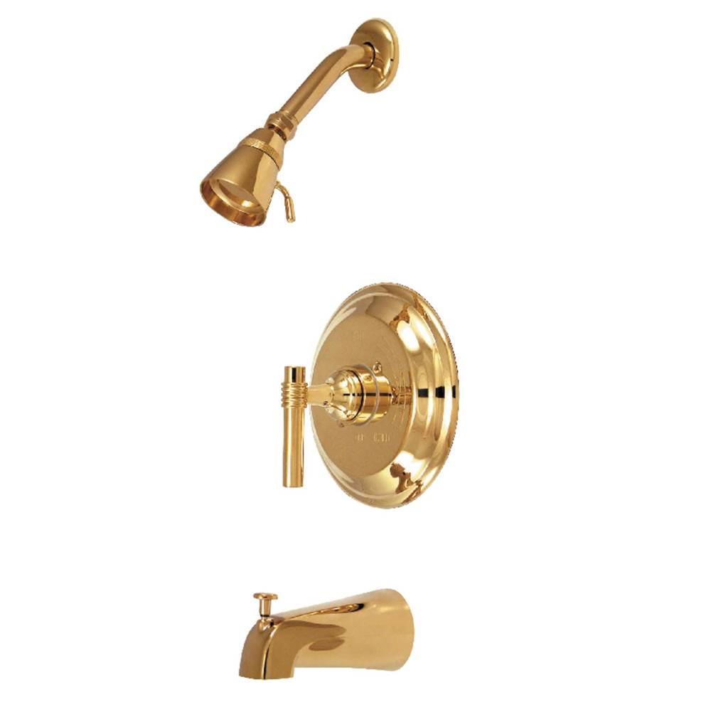 Kingston Brass Tub and Shower Trim Only, Polished Brass