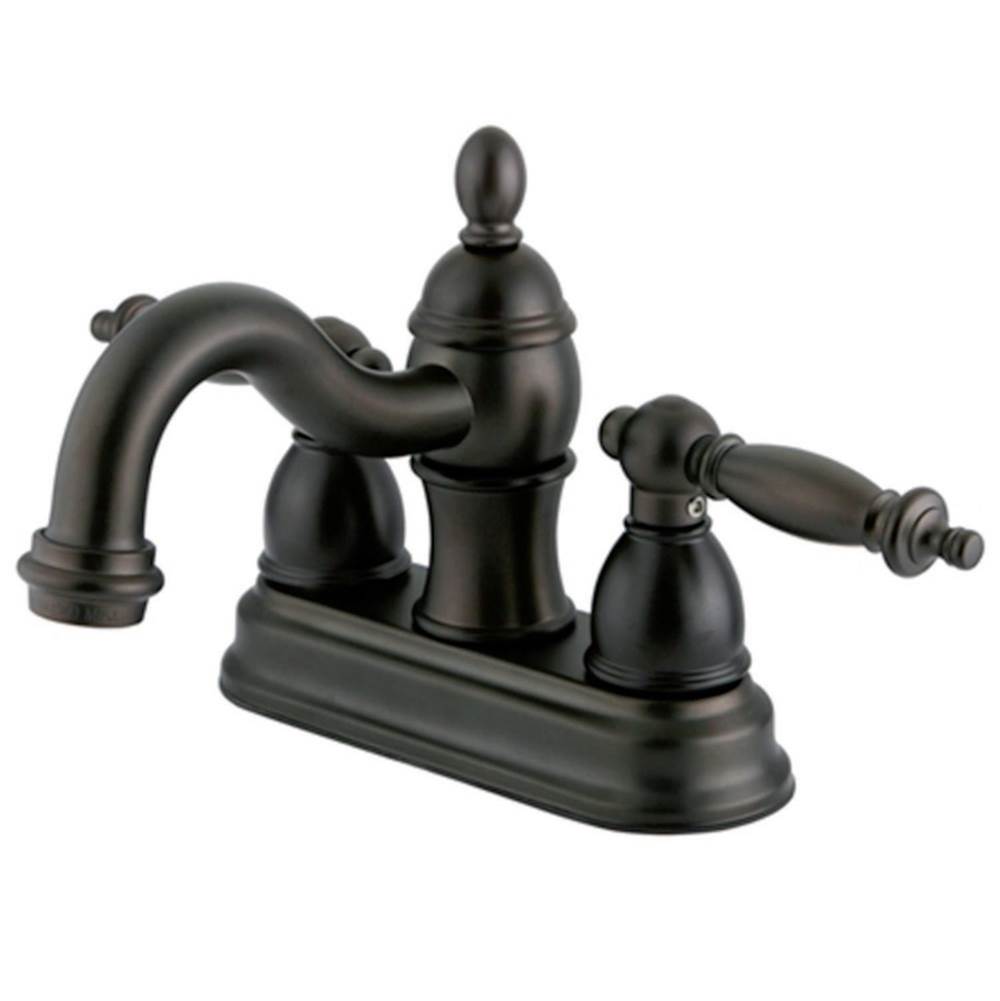 Kingston Brass Templeton 4 in. Centerset Bathroom Faucet, Oil Rubbed Bronze