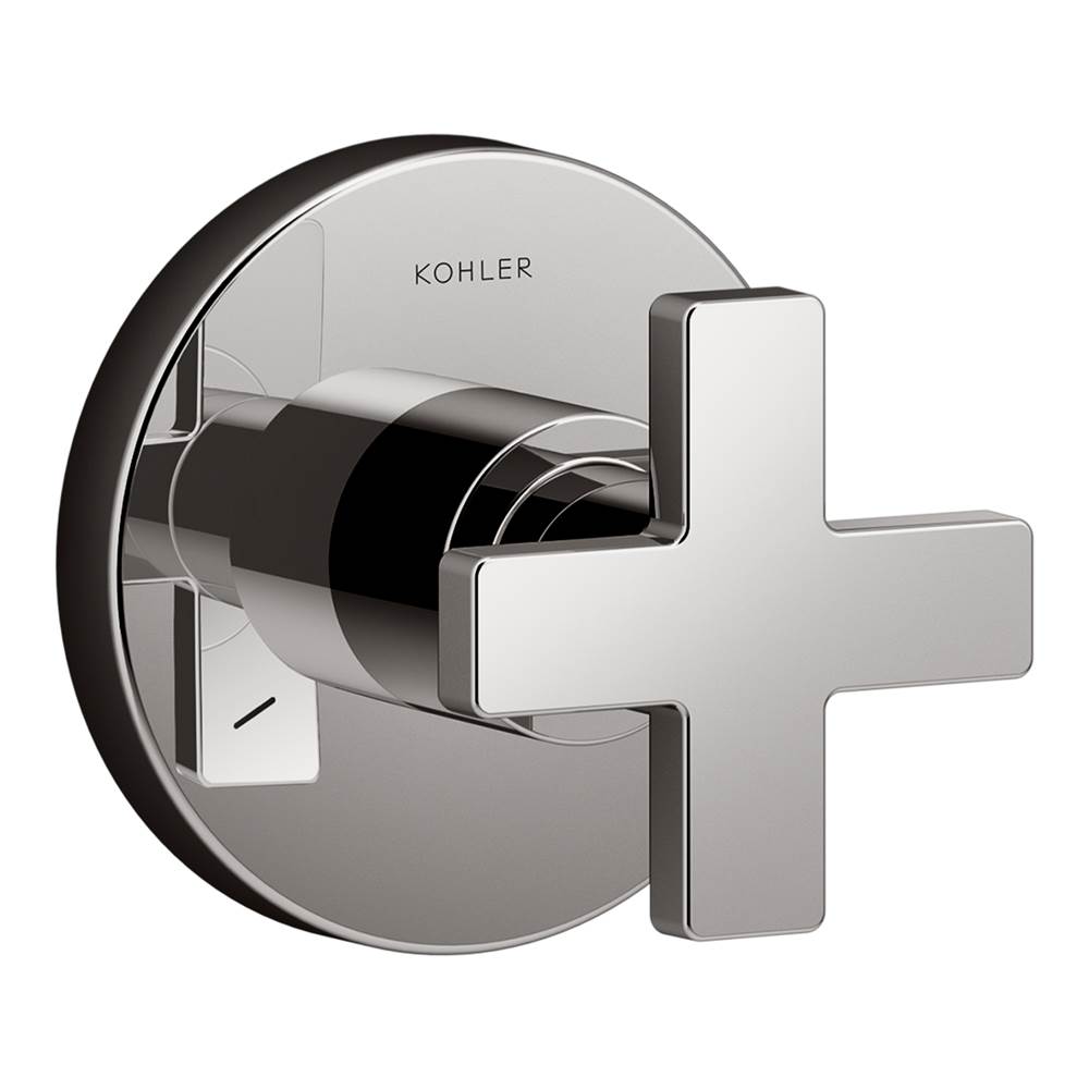 Kohler Composed® transfer valve trim with cross handle