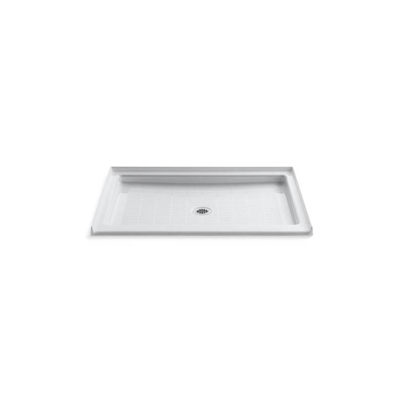 Kohler Purist® 48'' x 36'' single threshold center drain shower base