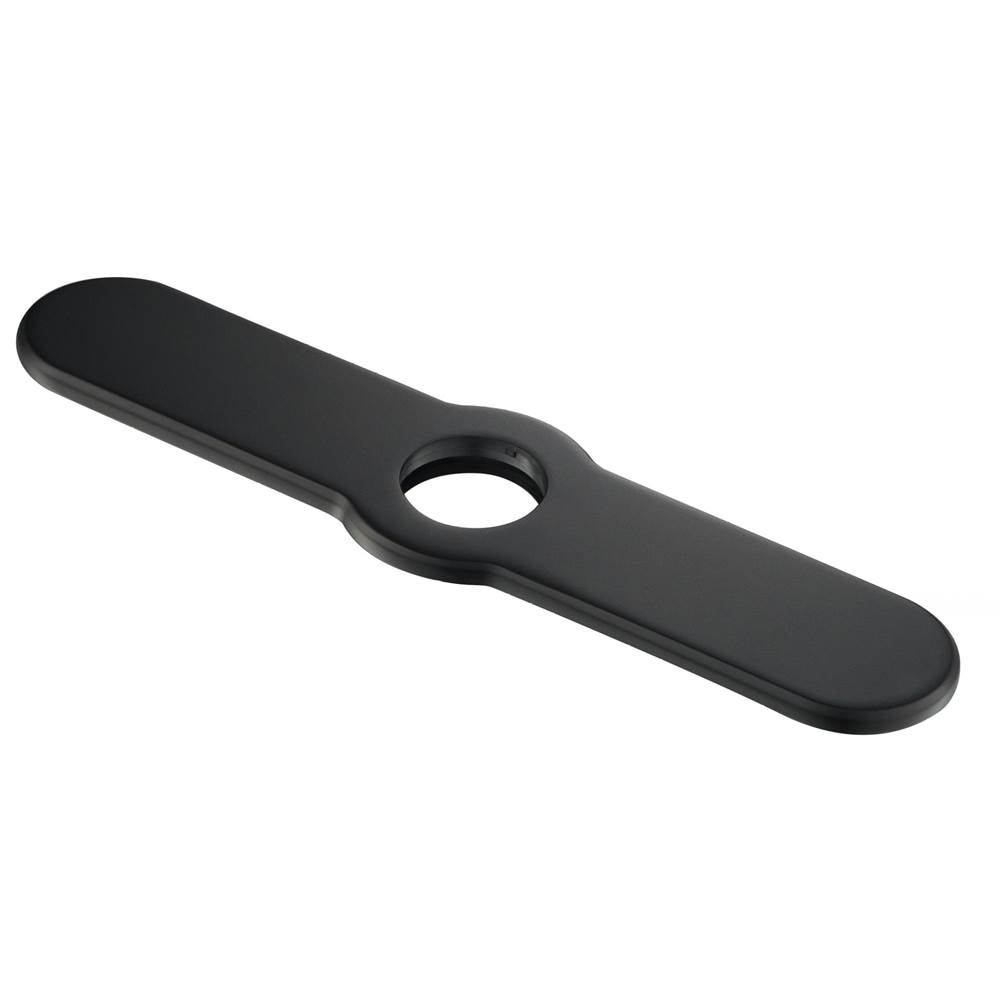 Kraus Deck Plate for Kitchen Faucet in Matte Black