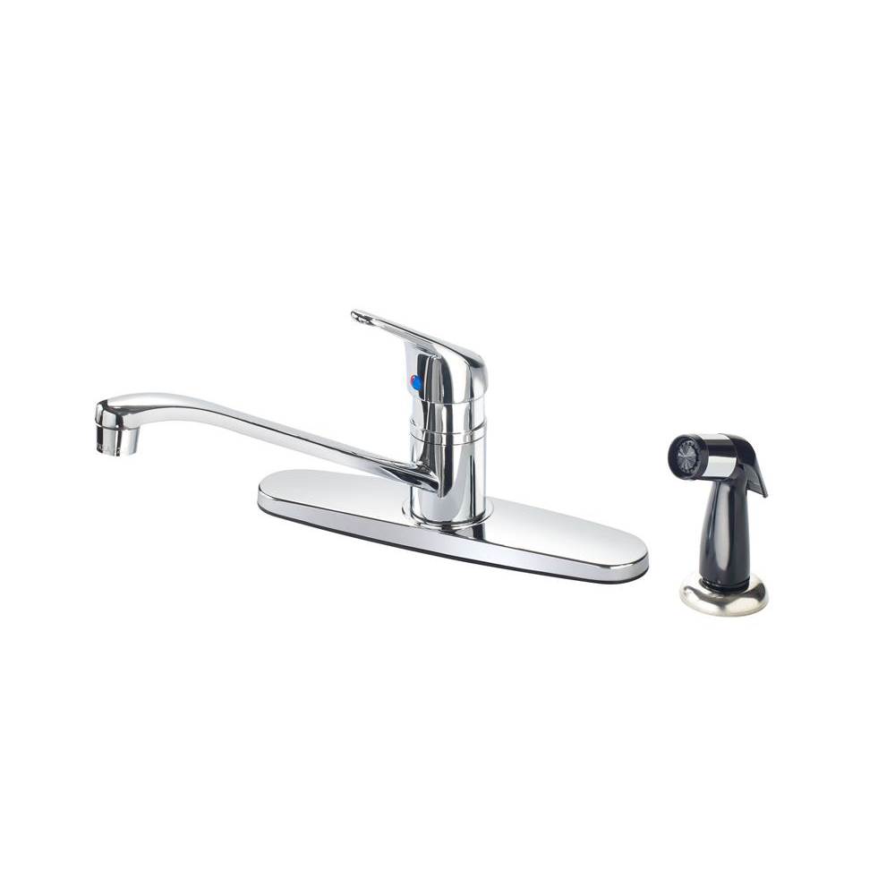 Krowne Single Lever Kitchen Faucet With Sprayer