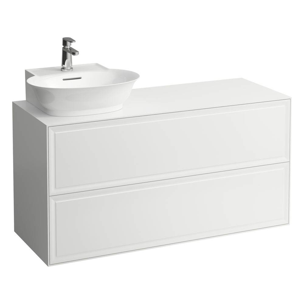 Laufen Drawer element Only, 2 drawers, cut-out left, matches small washbasin 816852