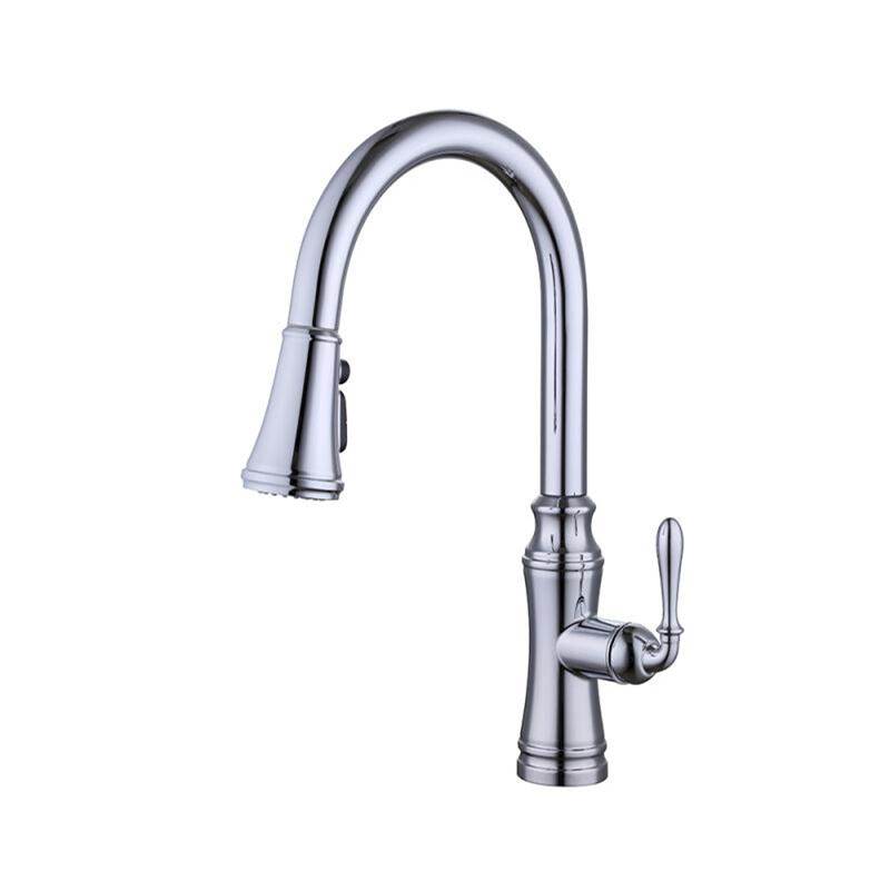 Luxart Embellish Pulldown 1.8 GPM Kitchen Faucet w/3 Function Spray