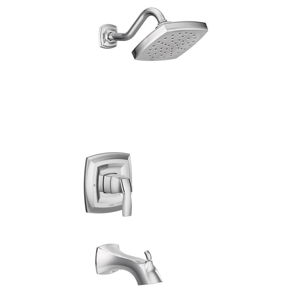 Moen Voss M-CORE 3-Series 1-Handle Tub and Shower Trim Kit in Chrome (Valve Sold Separately)