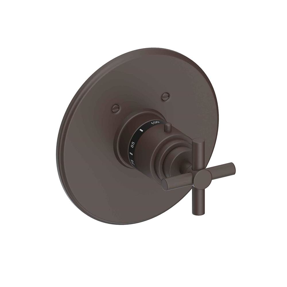 Newport Brass East Linear 3/4'' Round Thermostatic Trim Plate with Handle