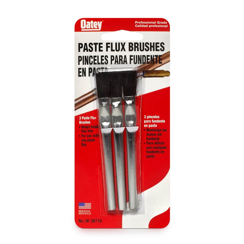 Oatey Paste Flux Brush 4.25 In. Carded