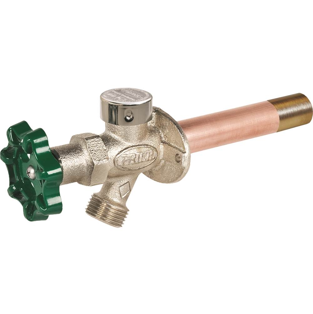 Prier Products Heavy Duty 12 in. Anti-Siphon Wall Hydrant With 3/4 in. Push-On Inlet