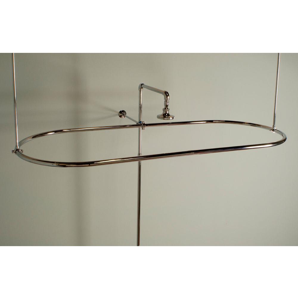 Strom Living Chrome Oval Enclosure, 72'' X 32''X 7/8'' Dia Tubing. Includes 12'' And 36'' Braces,
