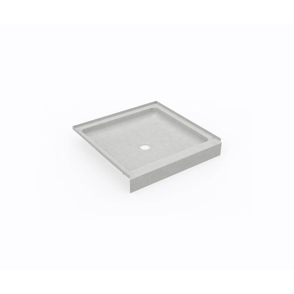 Swan SS-3232 32 x 32 Swanstone® Alcove Shower Pan with Center Drain Birch