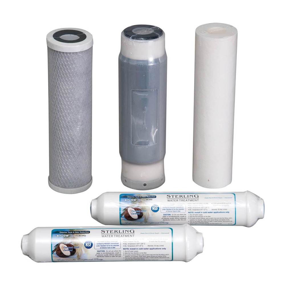 Sterling Water Treatment DWSB RO Replacement Filter Pack, less membrane