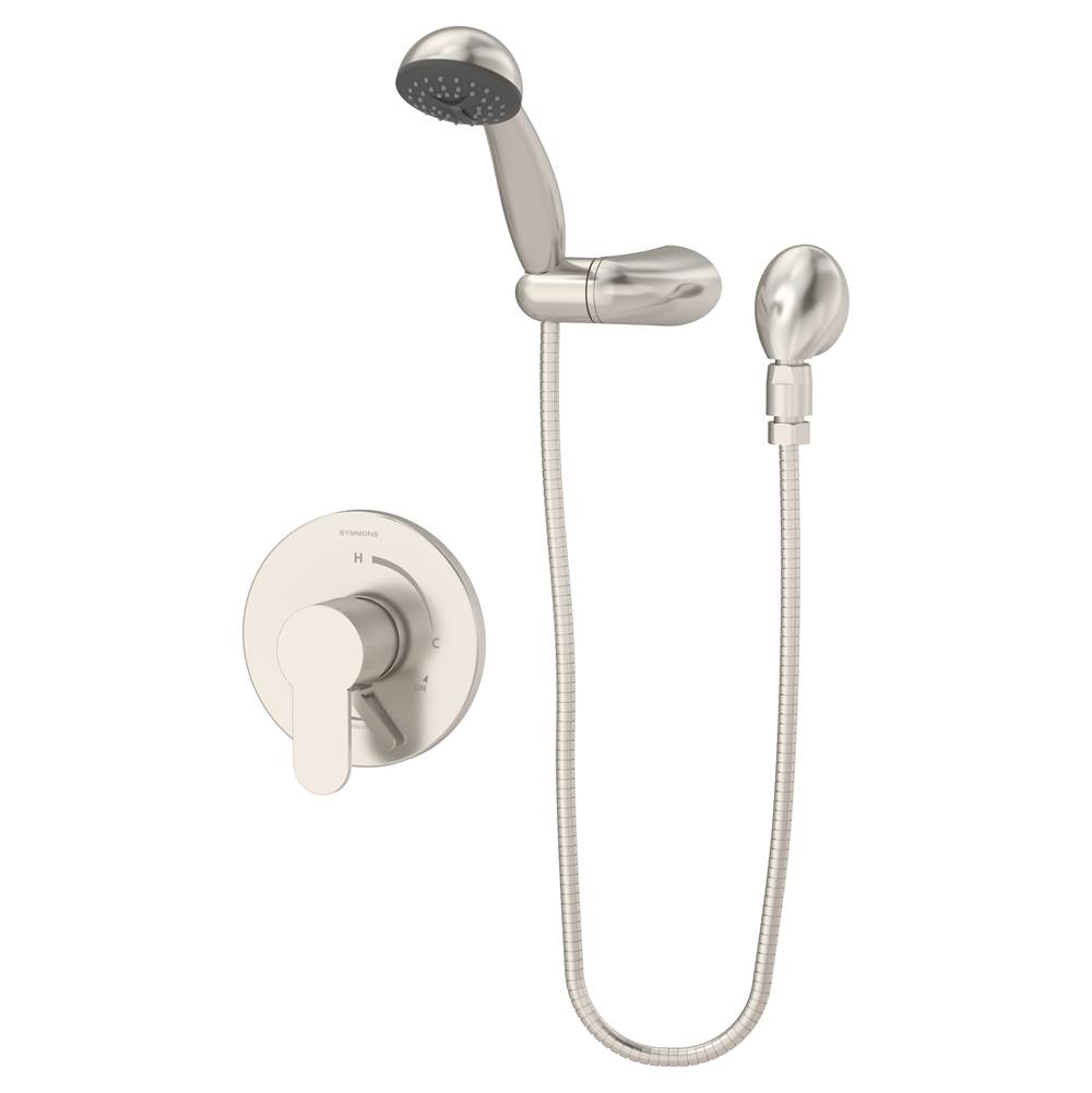 Symmons Identity Single Handle 1-Spray Hand Shower Trim in Satin Nickel - 1.5 GPM (Valve Not Included)