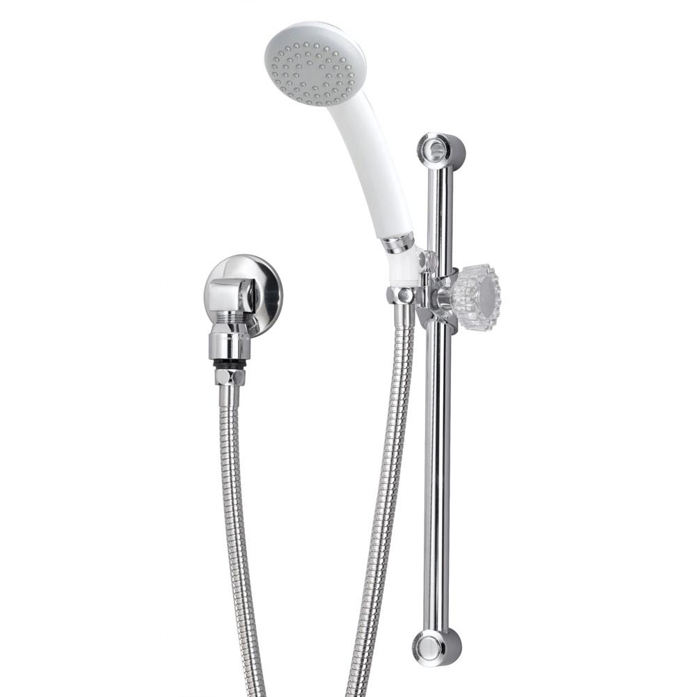 Symmons T-300 Wall/Hand Shower & Slide Bar in Polished Chrome - 2.2 GPM
