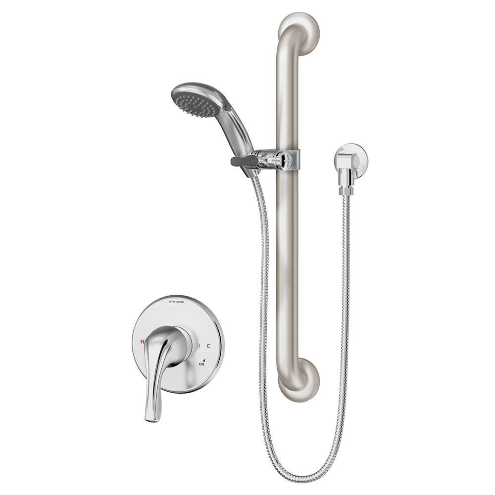 Symmons Origins Single Handle 1-Spray Hand Shower Trim in Polished Chrome - 1.5 GPM (Valve Not Included)