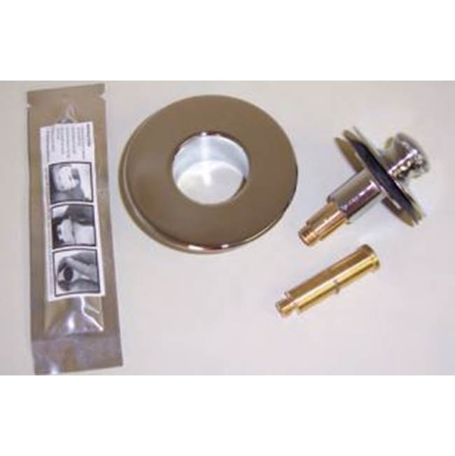 Watco Manufacturing Nufit Push Pull Trim Kit Polished Brass ''Pvd''