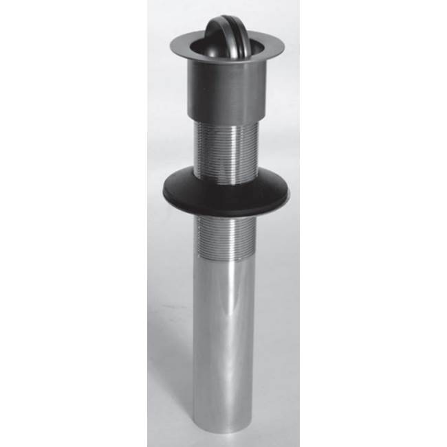 Watco Manufacturing Presflo Lav Drain With Overflow Metal Stopper Brs Aged Pewter